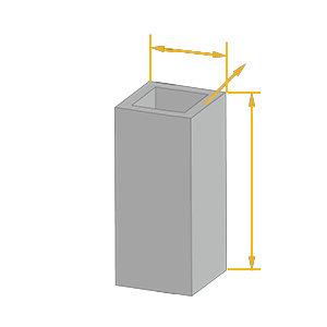 一般構造用圧延鋼材角パイプ SS400金属材料通販【E-Metals.net】