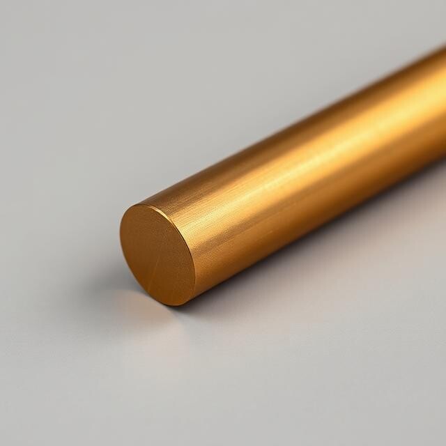 アルミ青銅 CuAl10Fe5Ni5-C (CC333G) EN DIN規格 丸棒（JIS規格: CAC703相当品）の商品イメージ