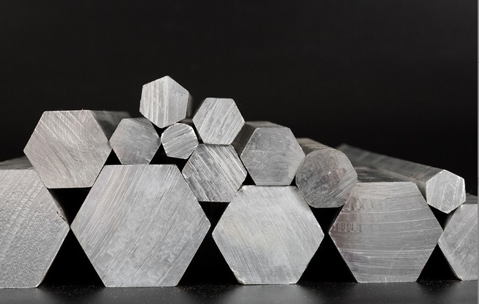 アルミ六角棒　6082の商品イメージ