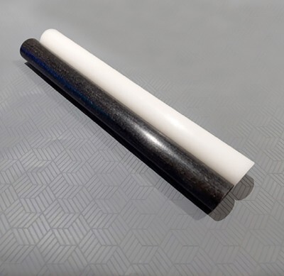 樹脂丸棒　PVC（黒）の商品イメージ