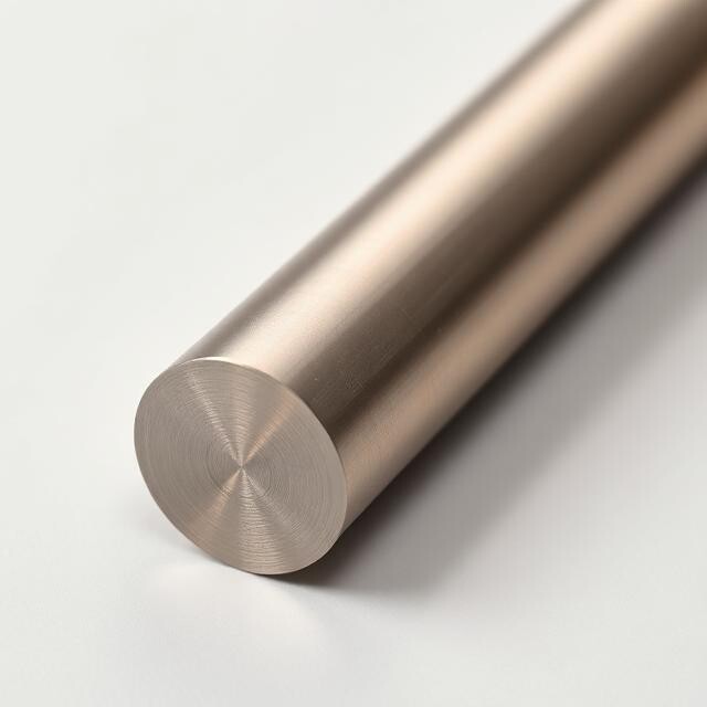 白銅 CuNi10Fe1Mn（CW352H）EN DIN規格 丸棒（JIS規格：C7060系相当用途）の商品イメージ