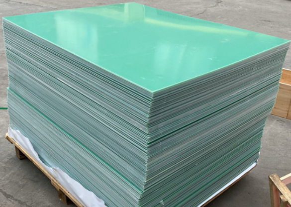 樹脂板 エポキシガラス布積層板-FR4-水緑色の商品イメージ