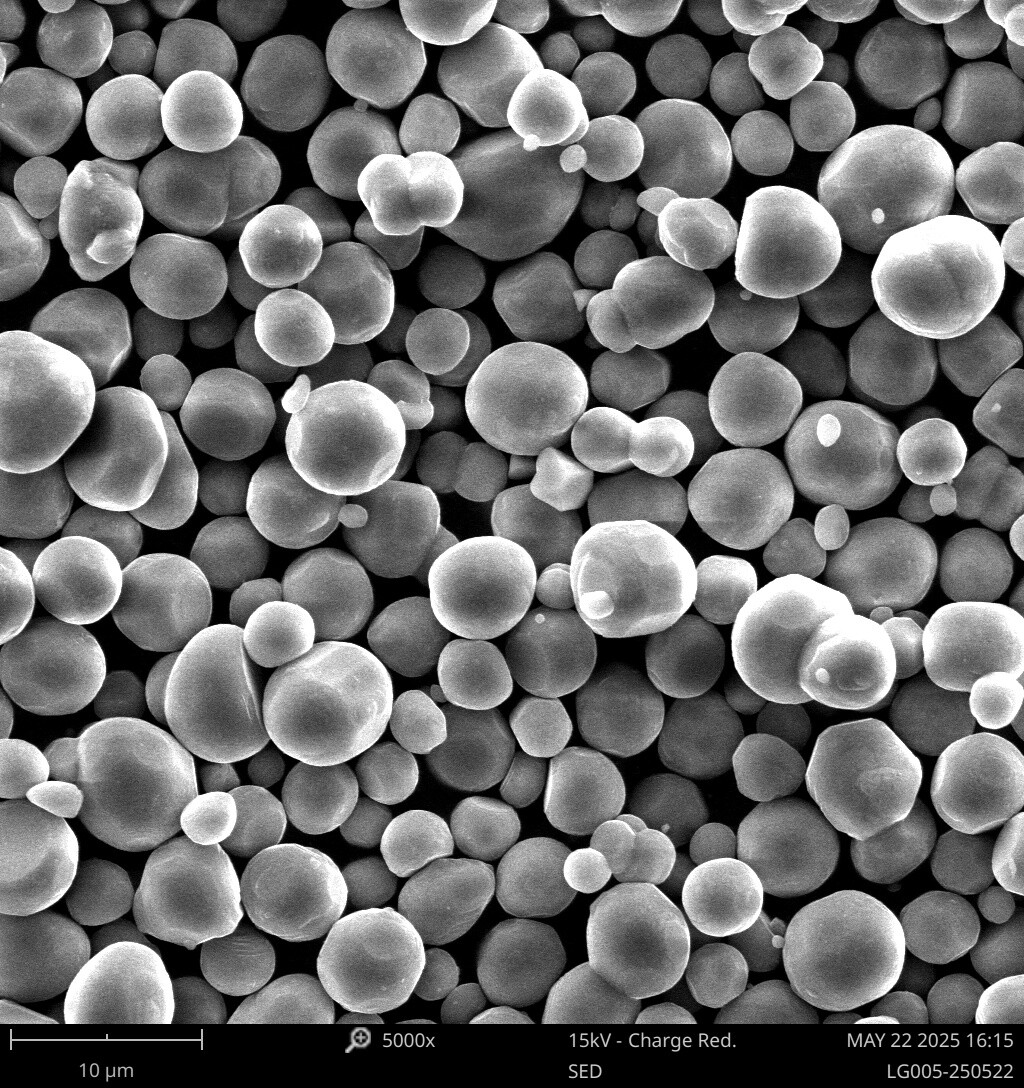 窒化アルミニウム 大粒径球状フィラー粉末(LG005)の商品イメージ