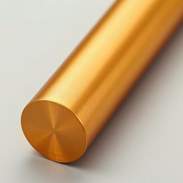 アルミ青銅 CuAl10Fe3Mn2（CW306G）EN DIN規格 丸棒（JIS規格：CAC703系相当用途）の商品イメージ