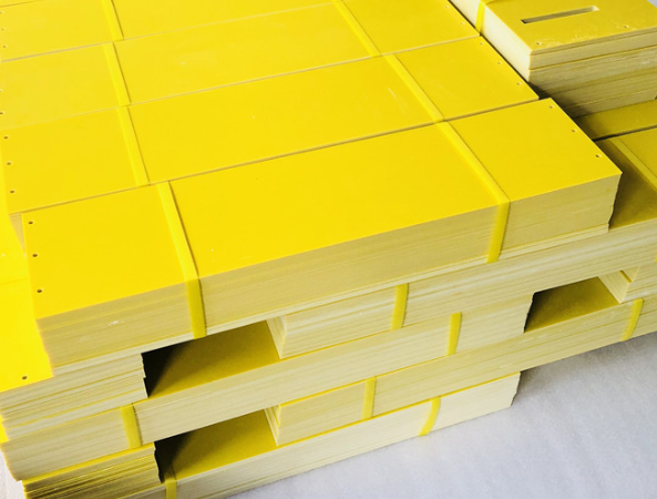 樹脂板 エポキシガラス布積層板-FR4-黄色の商品イメージ