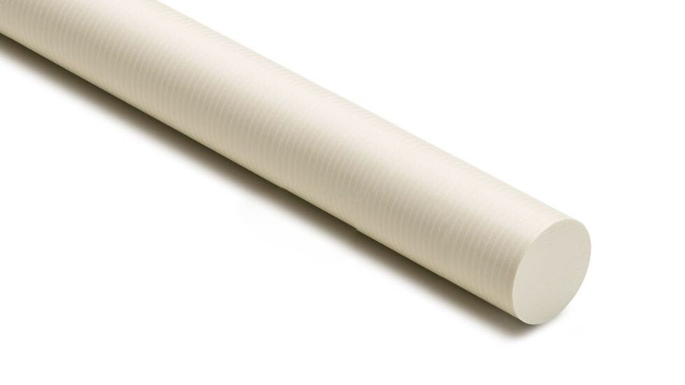 樹脂丸棒　医療用PPSU　アイボリーの商品イメージ