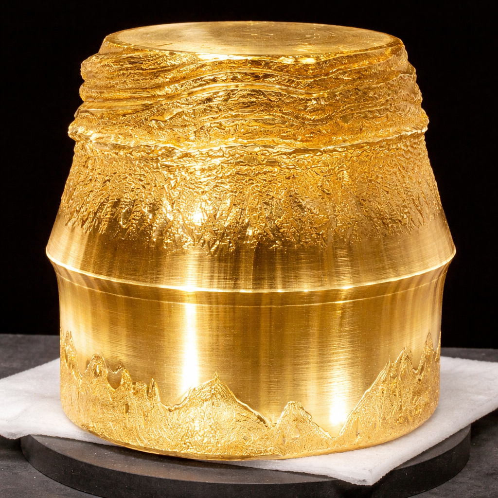 金 単結晶 トップハット型の商品イメージ