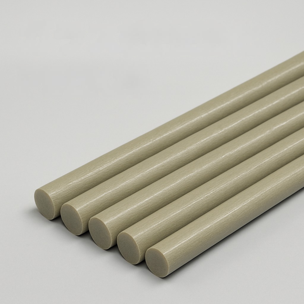 樹脂 丸棒 PEEKガラス繊維強化の商品イメージ