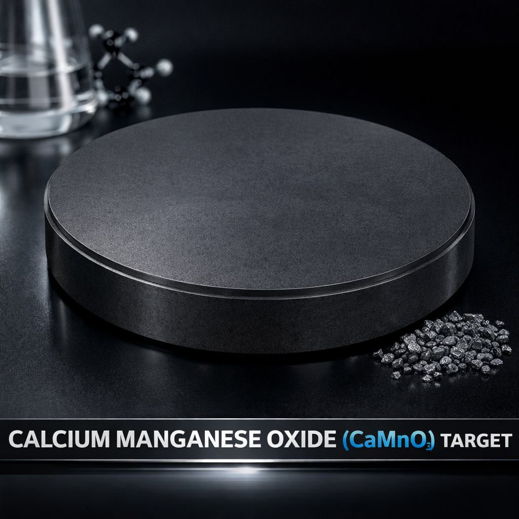 カルシウムマンガン酸化物(CaMnO₃) ターゲット材の商品イメージ