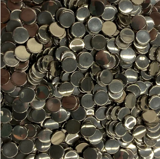 純タングステン 丸板 - W≧99.90%の商品イメージ