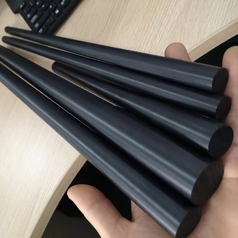 樹脂 丸棒 PEEK黒の商品イメージ