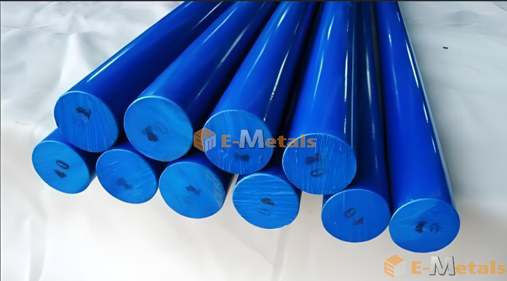 樹脂 丸棒 PTFEテフロン-青の商品イメージ