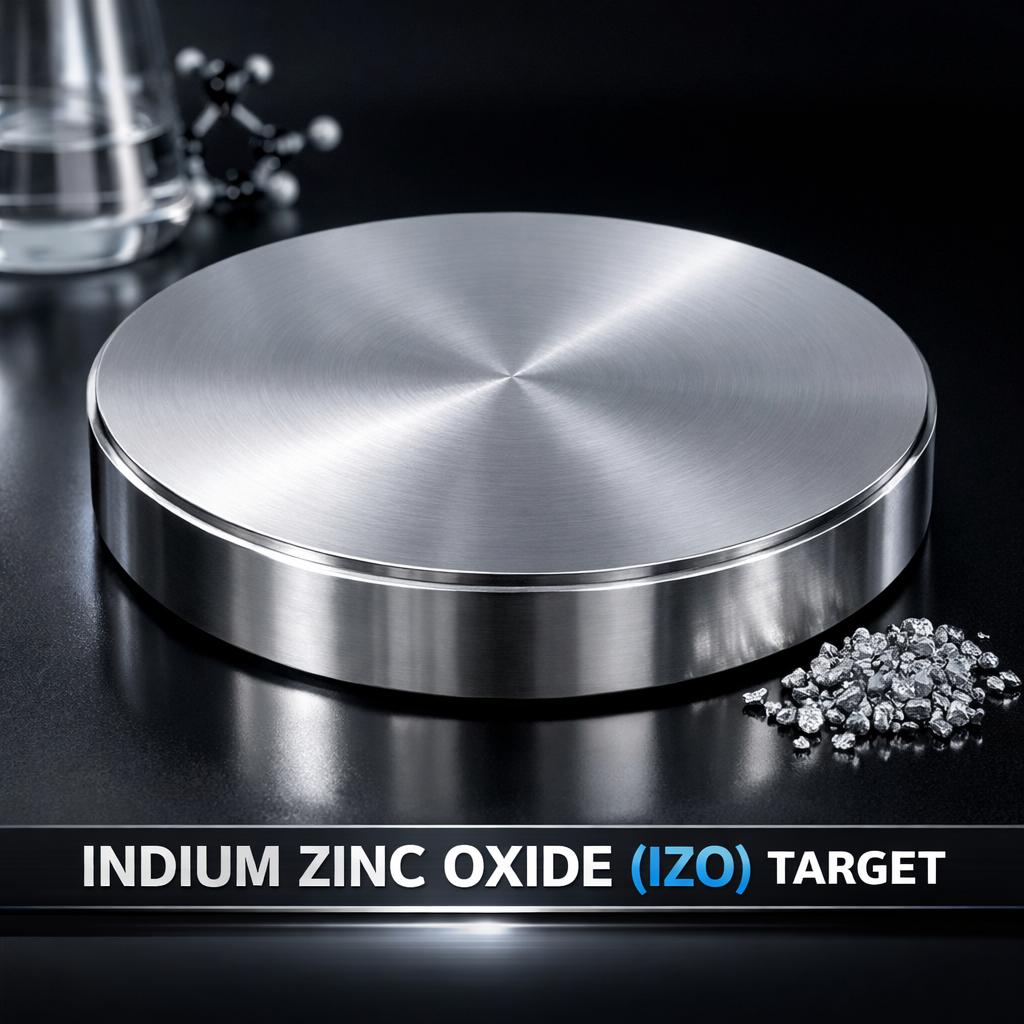 インジウム亜鉛酸化物(IZO) ターゲット材の商品イメージ