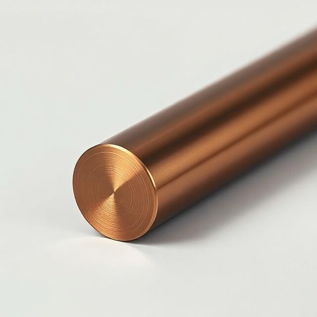鉛入り砲金 CuSn7Zn4Pb7-C（Rg7 / CC493K）EN DIN規格 丸棒 (JIS規格：CAC603/CAC604系相当用途）の商品イメージ