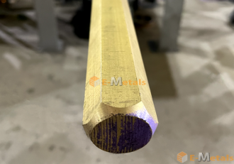 カドミレス真鍮六角棒　C3604の商品イメージ