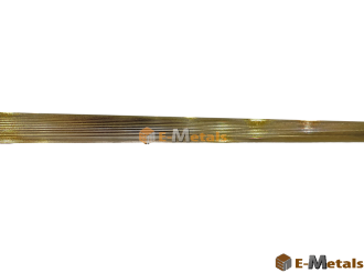 真鍮丸棒　C3604（ タテメローレット）の商品イメージ