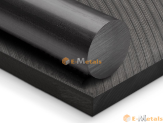 樹脂丸棒　医療用PPSU　黒の商品イメージ