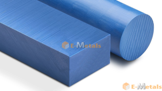 樹脂丸棒　医療用PPSU　青の商品イメージ