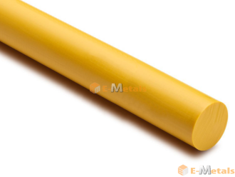 樹脂丸棒　医療用PPSU　黄の商品イメージ