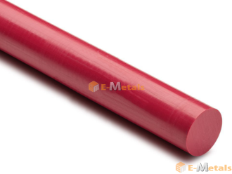 樹脂丸棒　医療用PPSU 赤の商品イメージ