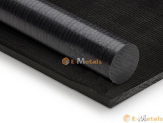 樹脂丸棒　POM-C　黒の商品イメージ